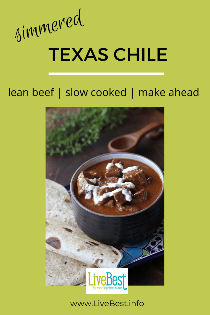 bowl of Texas Chili