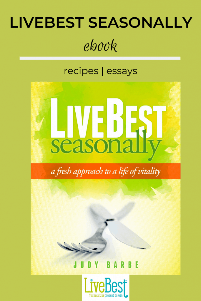 Book cover LiveBest Seasonally