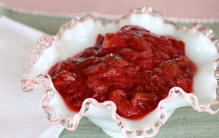 Rhubarb Compote | In this recipe, I use rhubarb, ginger and orange. Rhubarb Compote, how do I eat thee? With yogurt, oatmeal, cornmeal cake, and ice cream! www.LiveBest.info