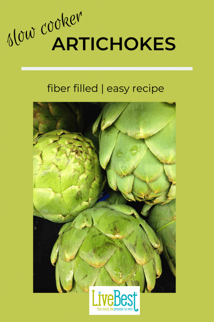 3 fresh artichokes