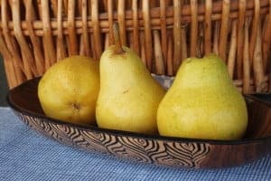 3 pears