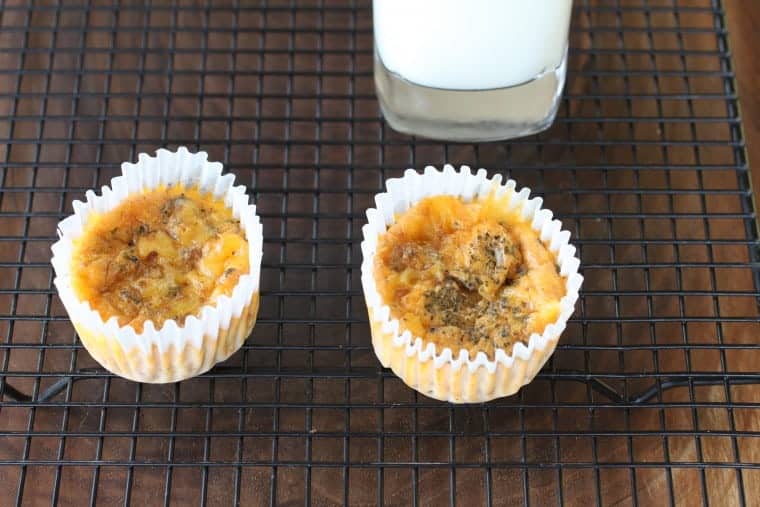 Meatloaf Egg Muffins | A savory satisfying muffin takes dinner over to breakfast with last night's meatloaf. www.LiveBest.info