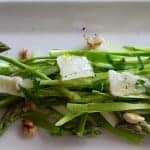 Asparagus Walnut Salad Recipe | a beautiful recipe to celebrate spring! www.LiveBest.info