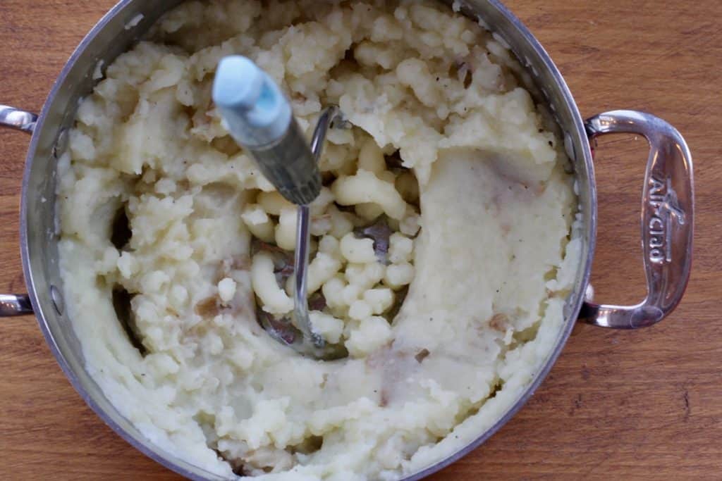 mashed potatoes