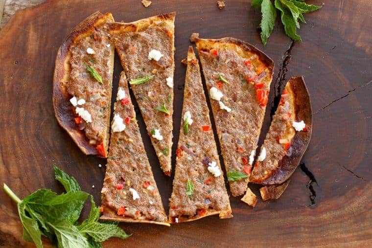 Turkey Flatbread | 6 ways to use flatbread including a grilled Turkish one that is delish! www.LiveBest.info