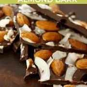 chunks of almond coconut chocolate