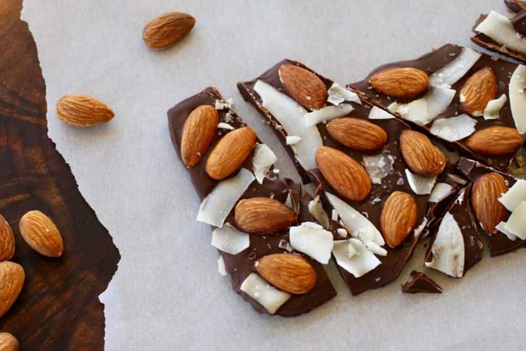 Coconut Almond Bark pieces