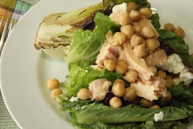 tuna-bean-feta-salad