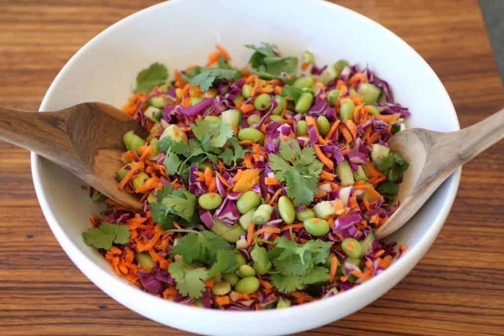 Chopped Asian Salad in a bowl