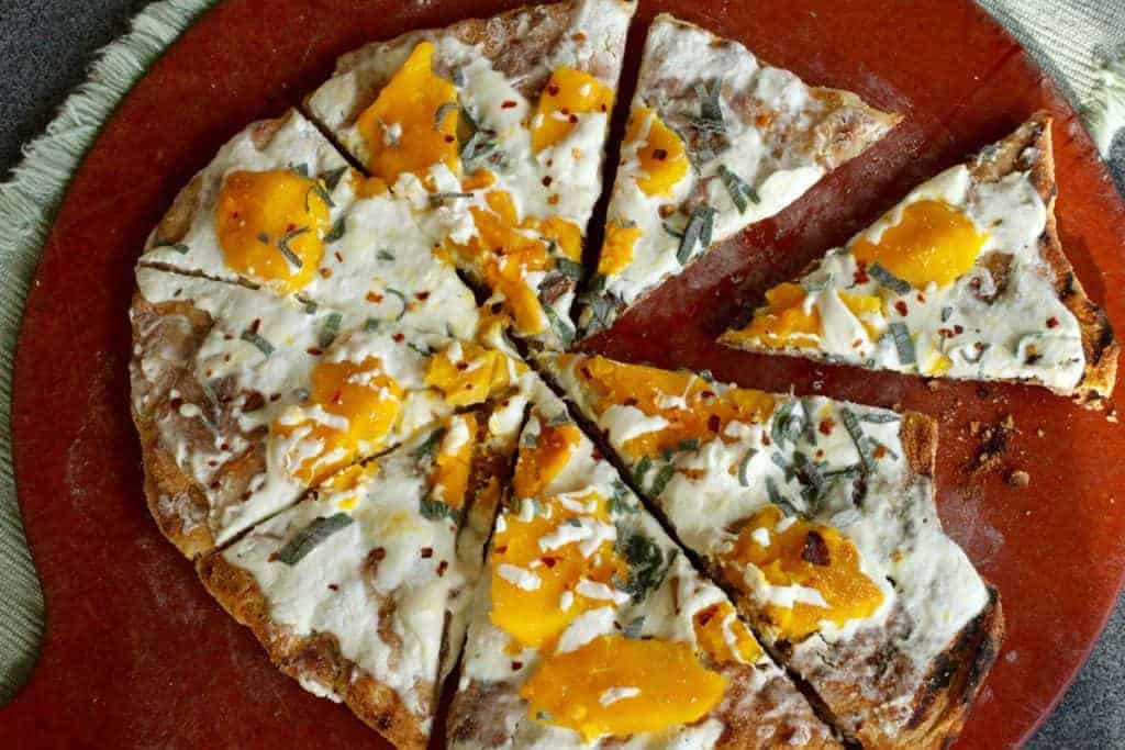 Squash Sage Pizza 