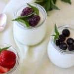 Panna Cotta with berries