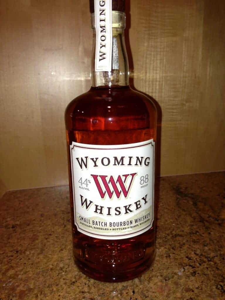 Wyoming Whiskey bottle