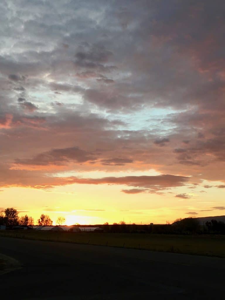 Wyoming Sunset 