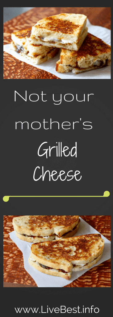 Not Your Mother's Grilled Cheese | Leftover cheese goes gourmet with this easy recipe. www.LiveBest.info