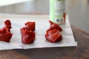 spoonful of tomato paste