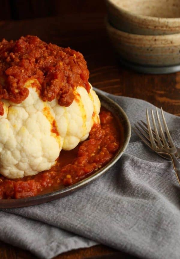 Cauliflower Tomato Curry (without coconut milk) + keep your immune ...