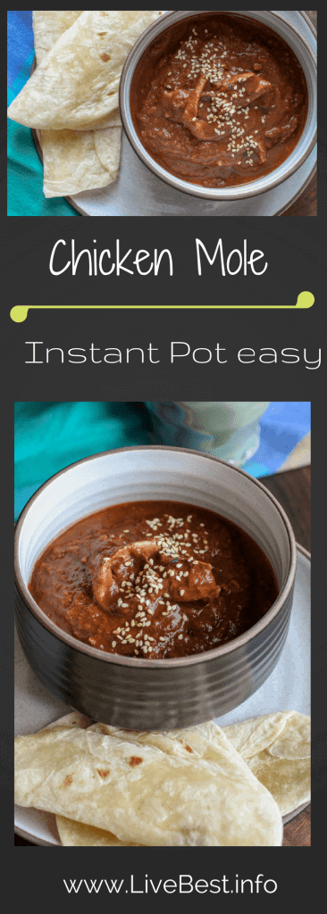 Instant Pot Chicken Mole