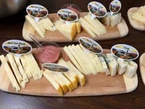 Benedictine monk cheese tray , Quebec