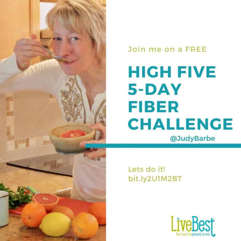 High Five Fiber challenge ad