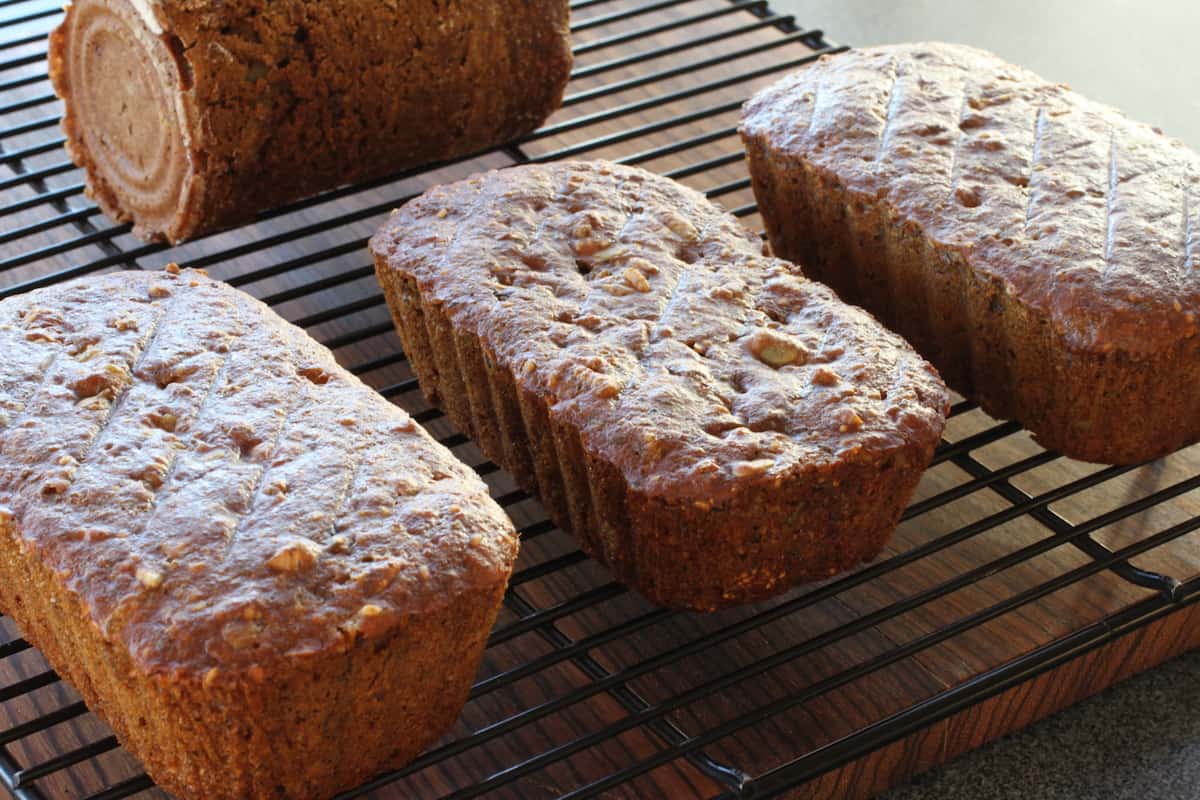 baked loaves Apricot Pecan Crisps