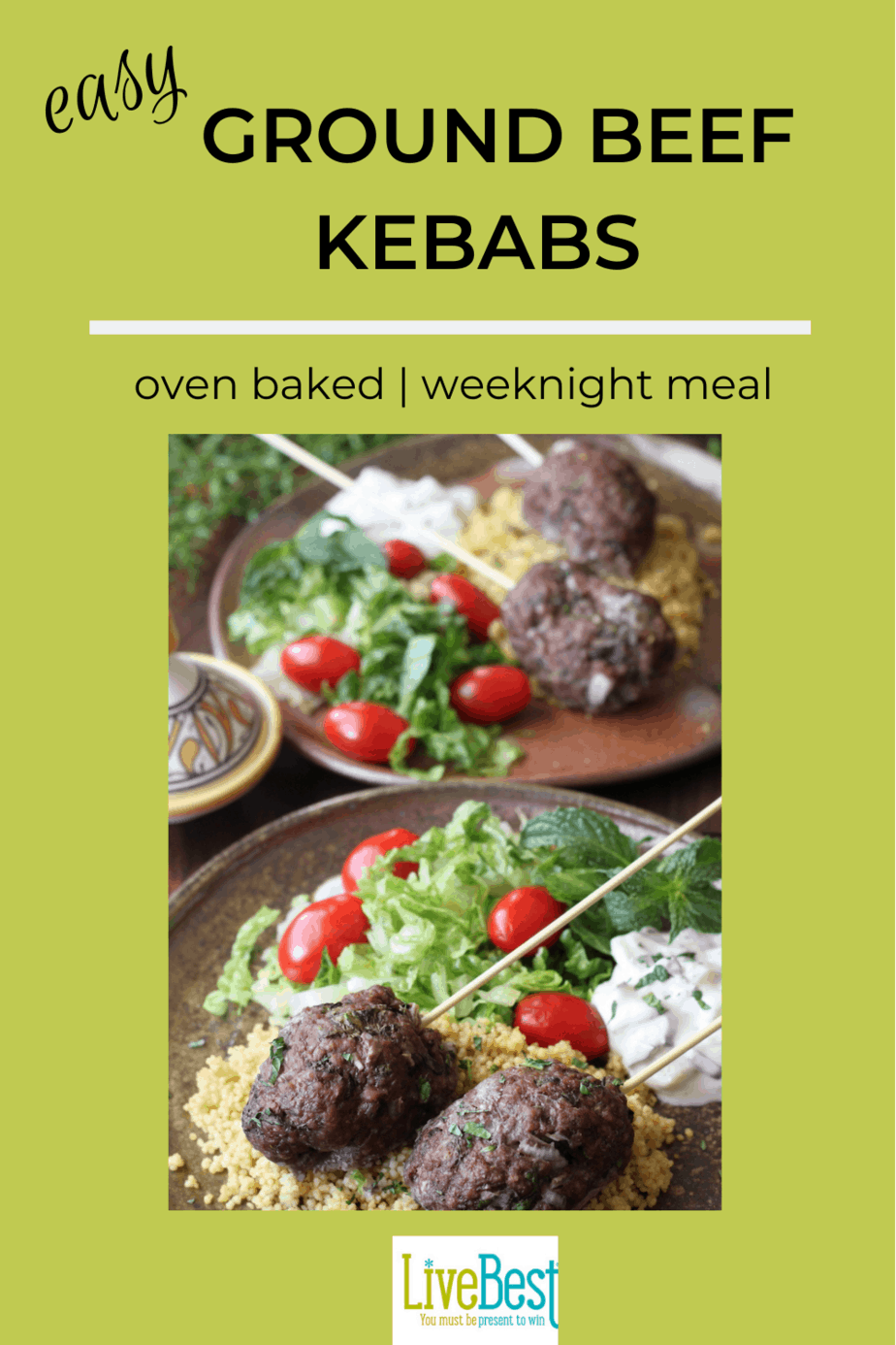Ground Beef Kebabs [Kefta recipe] LiveBest